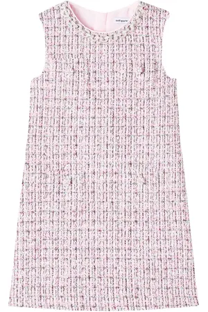 Self-Portrait BouclÃ© dress