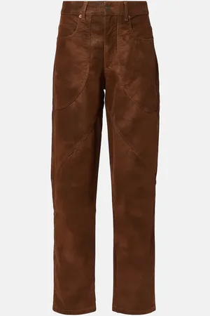 Marant Etoile Kelvina faux leather pants