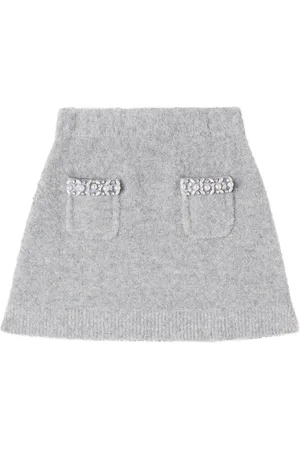 Self-Portrait Embellished skirt