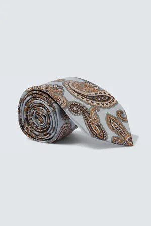 Etro Paisley silk jacquard tie