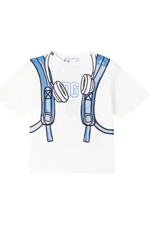 Dolce & Gabbana Printed cotton jersey T-shirt