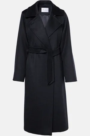 Max Mara Manuela Icon belted wool coat