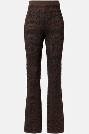 Missoni Zigzag high-rise flared pants