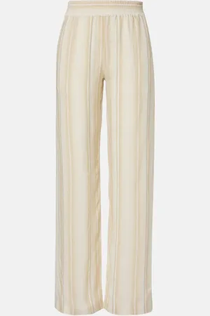 Victoria Beckham Striped wide-leg pants