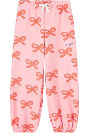 Tiny Cottons Worms printed cotton jersey sweatpants