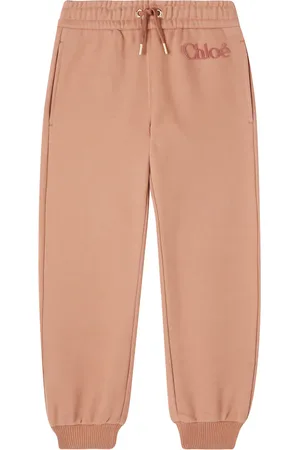 Chloé ChloÃ© Kids Logo cotton fleece sweatpants