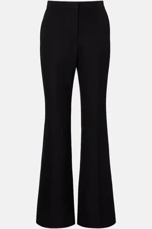 Givenchy Mid-rise wool flared pants