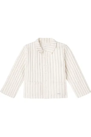 Donsje Orselle striped cotton jacket