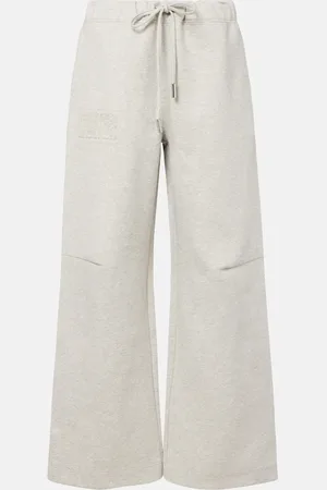 Jean Paul Gaultier Embossed logo cotton sweatpants