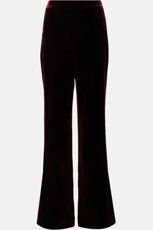 Roland Mouret Velvet wide-leg pants