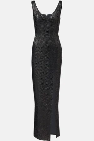 Roland Mouret Embellished crÃªpe gown