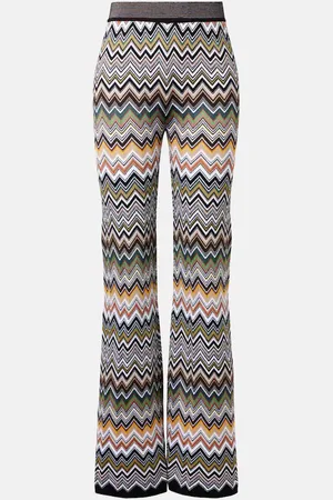 Missoni Zigzag high-rise flared pants