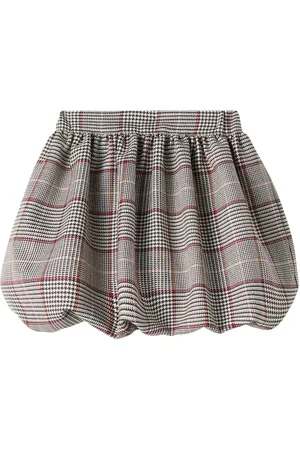 Self-Portrait Checked skirt