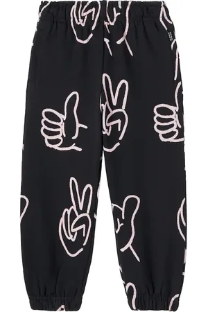Molo Adan printed cotton jersey sweatpants