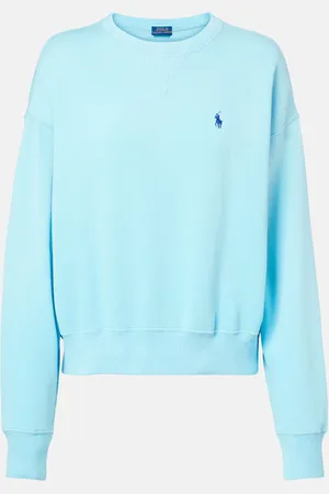 Ralph Lauren Cotton-blend jersey sweatshirt