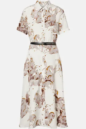 Altuzarra Kiera printed silk shirt dress