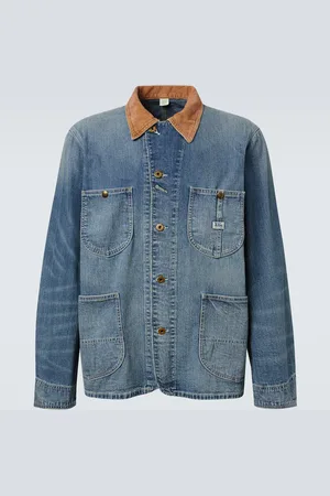 Ralph Lauren Stockton corduroy-trimmed denim jacket