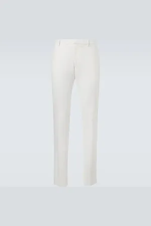 Ermenegildo Zegna Cotton-blend slim pants