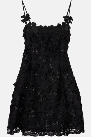 BLUMARINE Floral lace minidress