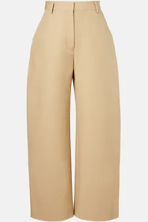 Acne Studios Cotton satin wide-leg pants
