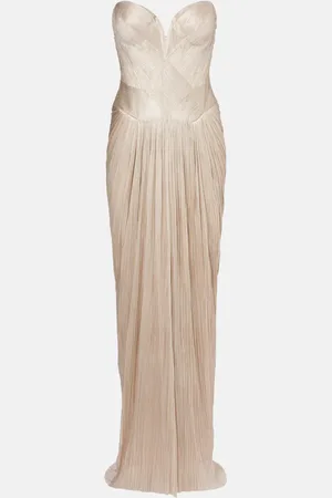 MARIA LUCIA HOHAN Noor silk tulle corset gown