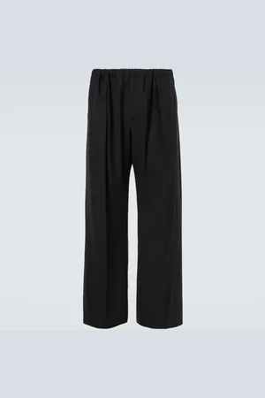 Plan C Wool wide-leg pants