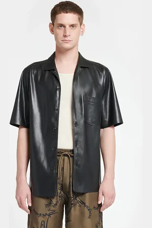 Nanushka Bodil - Okobor™ Alt-Leather Shirt