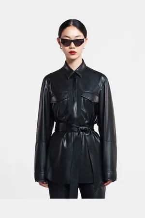 Nanushka Artha - Okobor™ Alt-Leather Shirt