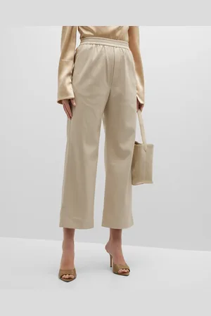 Nanushka Odessa Flared Faux Leather Pants