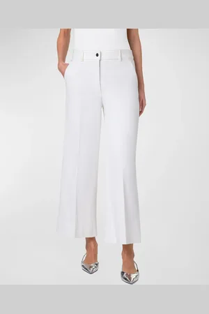 AKRIS Chiara Denim Wide-Leg Pants