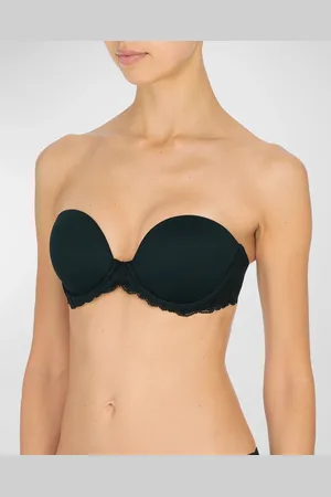 Natori Feathers Strapless Plunge Bra