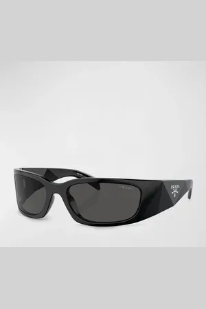 Prada Logo Propionate & Plastic Wrap Sunglasses
