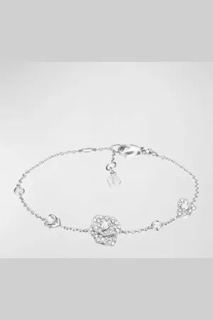 PIAGET Rose 18K 3-Motif Diamond Bracelet
