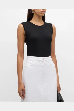 Majestic Soft Touch Sleeveless Crew