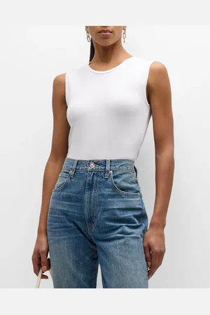 Majestic Soft Touch Sleeveless Crew