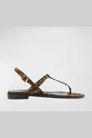 Manolo Blahnik Hata Thong Slingback Sandals