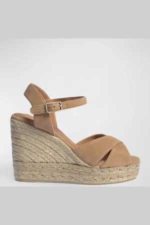 Castaner Blaudell Canvas Wedge Espadrille Sandals