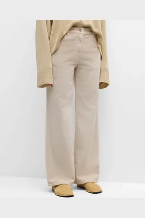 The Row Dan Corduroy Straight-Leg Pants