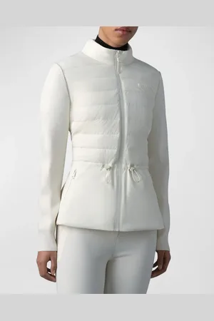 Mackage Laika Hybrid Down Peplum-Hem Jacket