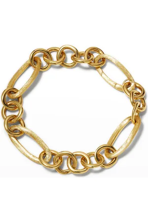Marco Bicego Jaipur Link 18K Yellow Gold Mixed Link Bracelet