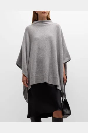 Vince Funnel Neck Knit Cashmere Poncho