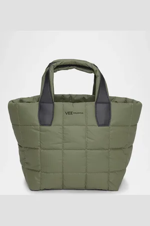 VeeCollective Porter Small Water-Resistant Quilted Tote Bag