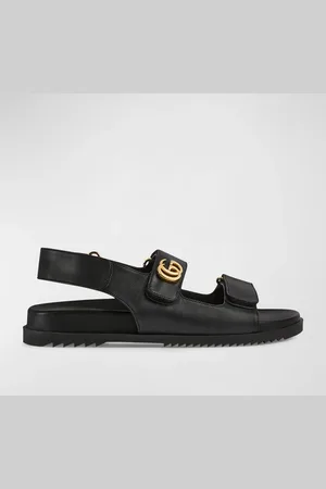 Gucci Moritz Monogram Easy Slingback Sandals