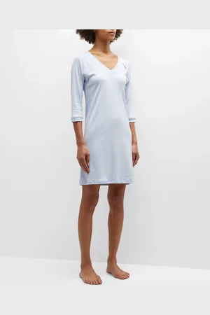 Hanro Pure Essence 3/4-Sleeve Gown