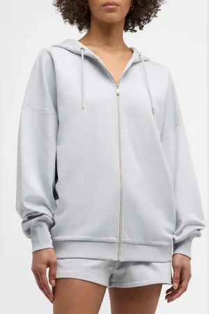 Lune Active Zoya Organic Cotton Zip-Front Hoodie