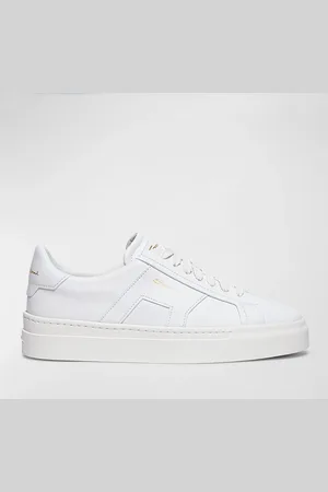 santoni DBS6 Leather Low-Top Sneakers
