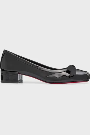Christian Louboutin Mamaflirt Patent Red Sole Ballerina Pumps