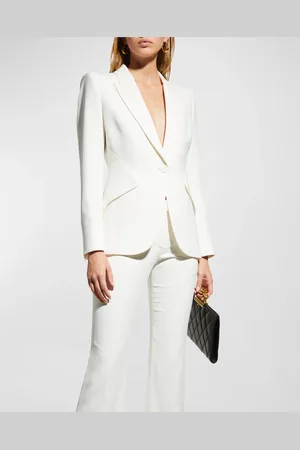Alexander McQueen Classic Single-Breasted Suiting Blazer