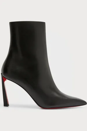 Christian Louboutin Condora Calfskin Red Sole Booties