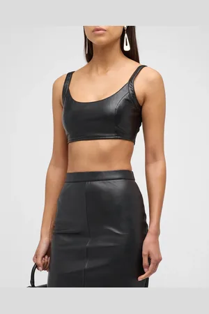 AS by DF Mercury Recycled Leather Bralette